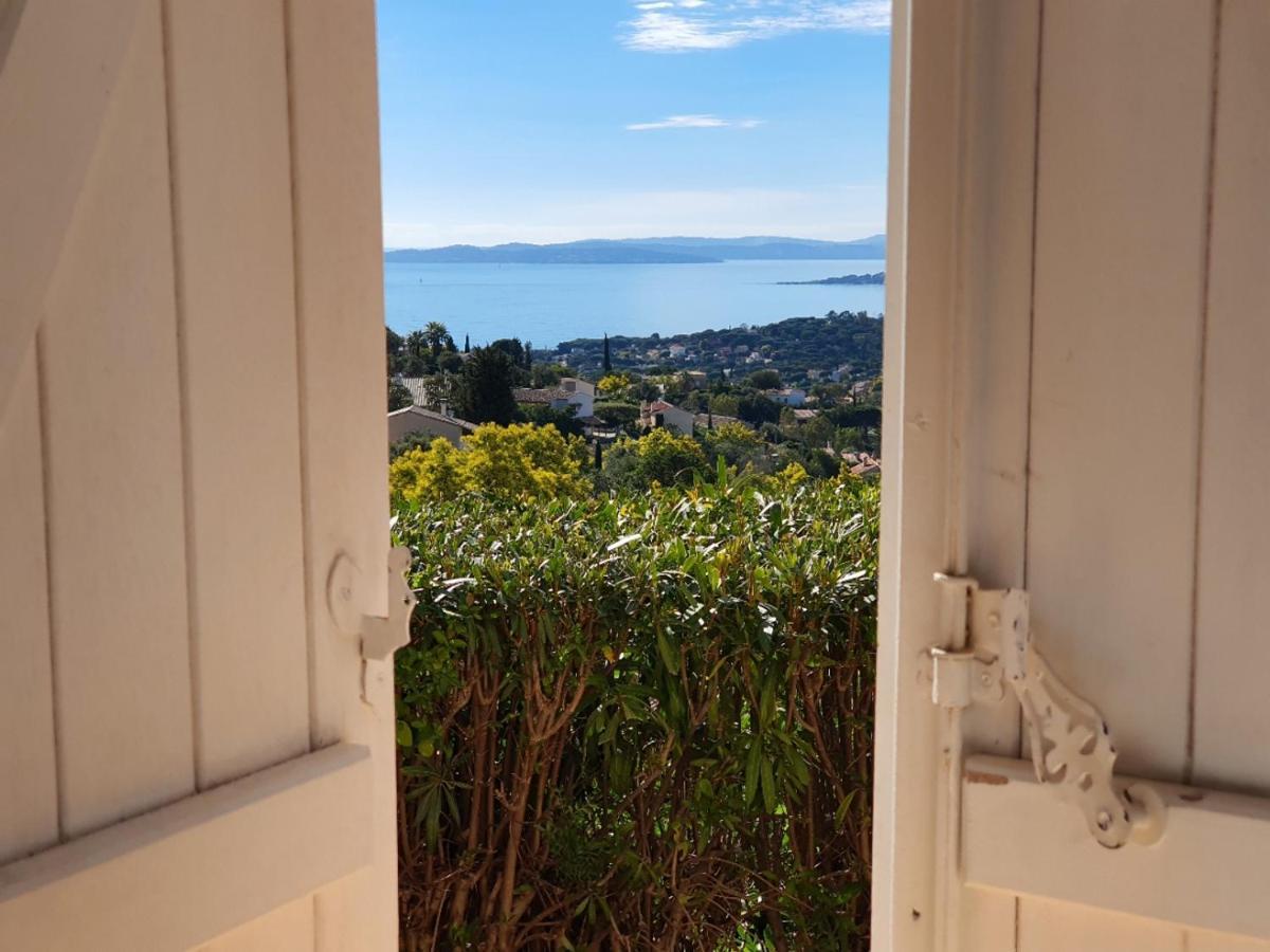 Les Issambres Appart 6 Pers Grande Terrasse Superbe Vue Mer Et Golfe De Saint Tropez, Piscine Kültér fotó