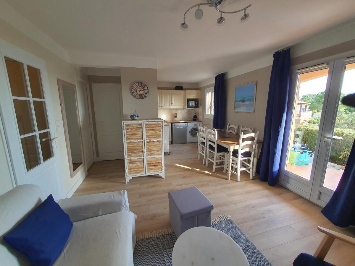 Les Issambres Appart 6 Pers Grande Terrasse Superbe Vue Mer Et Golfe De Saint Tropez, Piscine Kültér fotó