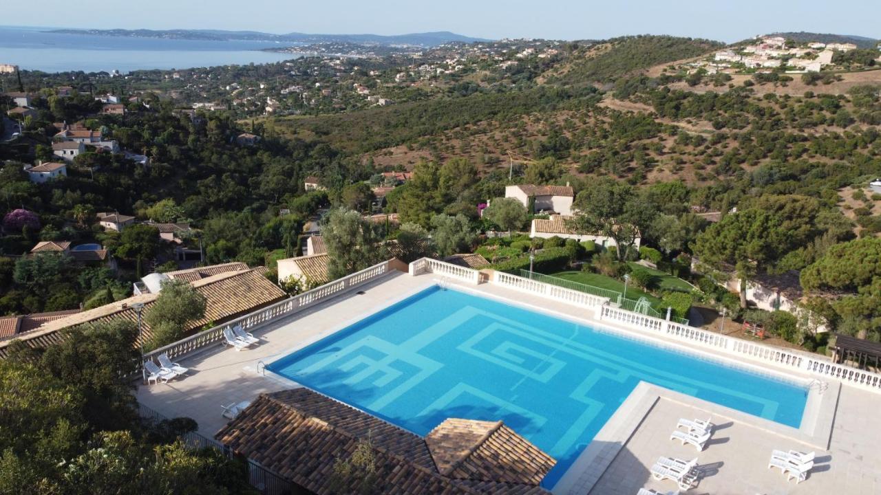 Les Issambres Appart 6 Pers Grande Terrasse Superbe Vue Mer Et Golfe De Saint Tropez, Piscine Kültér fotó